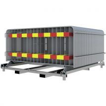 Opslagpallet 50 Dranghek 2 Reflectie Type E-ra2/b Rood/geel, - Schake
