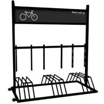 Fietsenrek Met Reclamebord - 420_80b, - Schake