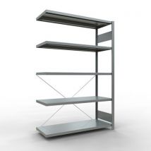 Lichte stelling Easy-Fix - Enkelzijdig - H 2000 mm - Gegalvaniseerd - Schulte - Schulte