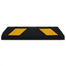 Crash Stop - Parkeerstop - 600 mm - Zwart - 550 mm Breed - 105 mm Hoog - 4 kg
