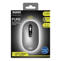 Muis geruisloos plat oplaadbaar Bluetooth PURE MAC - Port Connect - Port Connect