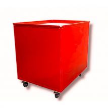 Dossierwagen Verende Bodem Pp 850x650 Mm 25 Kg Helderrood, - Fimm