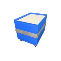 Dossierwagen Verende Bodem Pp 1050x750 Mm, 100 Kg, Oslobl., - Fimm