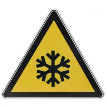 Manutan Expert - Veiligheidsbord - Lage temperatuur, vorst - Aluminium - 120 mm