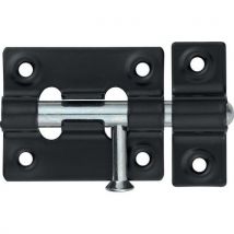 Abus - Schuifgrendel SRR45 BL B - 60mm - Zwart Staal - Zamak - 2 Jaar Garantie