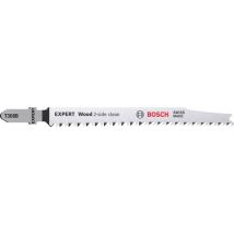 Bosch - Decoupeerzaagblad EXPERT T308B - 117 mm - 5 stuks - Hout schoon zagen