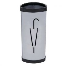 Terrastenthouder Triangle van grijs staal - Alba