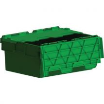 Opbergbak met vast deksel - Groen - Totebox