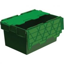 Opbergbak met vast deksel - Groen - Totebox