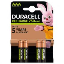 Oplaadbare Batterijen 750mah Aaa - Set Van 4 - Duracell, - Duracell