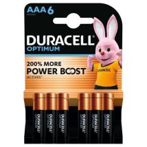 Duracell Optimum Aaa X6, - Duracell