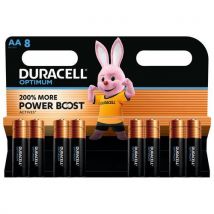 Duracell Optimum Aa X8, - Duracell