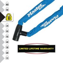 Fietsslot 8 Mm X 900 Mm Blauw, - Master Lock