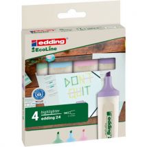 Markeerstift Pastel Assortiment Edding 24 - Ecoline, - Edding