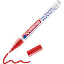 Lakmarker Edding 751 Rood Navulbaar: Nee Doorsnee: 14 Mm, - Edding