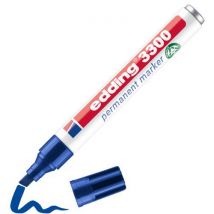 Marker Edding 3300 Lijnbreedte: 1 - 5 M Kleur Inkt: Blauw, - Edding