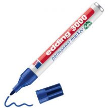 Marker Edding 3000 Lijnbreedte: 1,5 Mm Kleur Inkt: Blauw, - Edding