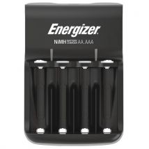 Energizer - USB-oplader voor 2 of 4 AA- of AAA-batterijen - Energizer