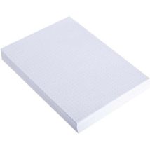 Steekkaarten Dots 125x200 Wit Pak 100, - Exacompta