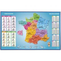 Falken - Bureauonderlegger - Kaart van Frankrijk - Exacompta