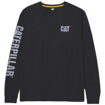 T-shirt Met Lange Mouwen Banner Navy 1510034 - Maat L, - Caterpillar