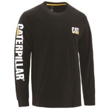 T Shirt Lange Mouwen Xl Zwart, - Caterpillar