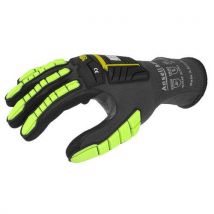 Handschoenen Schokbestendig Ringers R840 - Maat 9, - Ansell