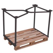 Opzetwanden Voor Pallet Type 65 - Antraciet - Pa-080.008, - Variofit