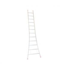 Enkelv. Ladder, 1x12, Rechte Poten, - Solide