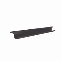 Kabelgoot Horizontaal Voor Bureaublad B. 140 Cm - Zwart, - EOL