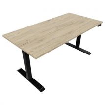 Bureau rechthoekig 160x80cm regelbaar 4 positiegeheugen Lutz 2 - Eol - EOL