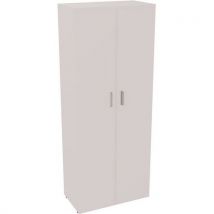 Draaideurkast Armand 4 Legbord 202,1x80x43,2 Cm Wit, - EOL