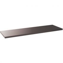 Extra Plank Voor 120cm Ariv Gordijnkast Zwart Glad Metaal, - EOL