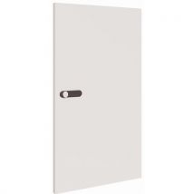 Locker Met 2 Deur Met Postgleuf Deur Met Codeslot Wit, - EOL
