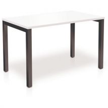 Bureau Arial rechthoekig blad 25 mm - vierkant bridge poten - Eol - EOL