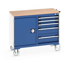 Onderhoudsknecht Bxdxh: 1050x525x885mm, 5 Laden, - Bott