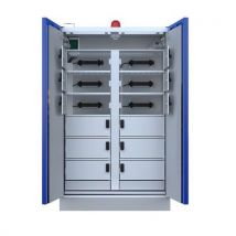 Opbergkast Lithiumbatterijen B120 - Alarmstopcontact - 400 V, - Exacta