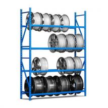 Velgenhouder, Basis 2400x1500x400 - 5 Niv. - Draagv. 120 Kg, - Paperflow