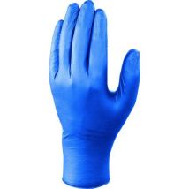 Delta Plus - Nitril Wegwerphandschoenen Blauw - Maat 10/11 - Chemische Bescherming - Voedselveilig