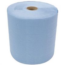 Schoonmaakpapier Blauw 3-laags Siliconenvrij Rol/750 Vellen, - Ikatex