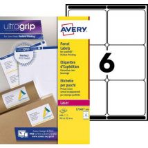Set Van 600 Witte Laseretiketten 99,1x93,1 Mm, - Avery