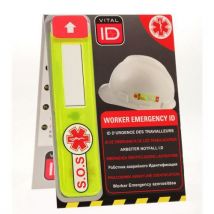 Noodsticker Veiligheidshelm - Vital Id - Relexim, - Relexim