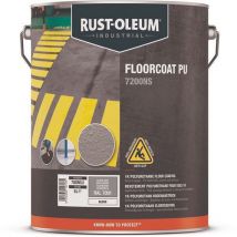 Floorcoat Pu 7200ns, 5 L, Zilvergrijs Ral7001, - Rust-Oleum