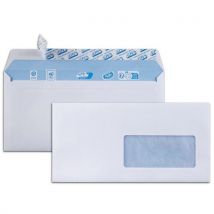Witte Envelop 80g Beschermstrook Venster Dl 110x220, - Gpv Everyday