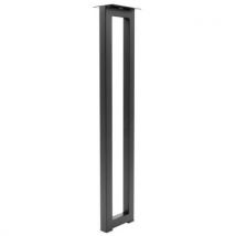 Meubelpoot Vintage 25x25x710 Mm Zwart Staal, - Cime