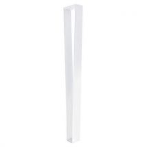 Meubelpoot Plat Trapezoïde Metaal 100x710x50 Mm. Dikte 4 Mm, - Cime