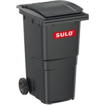 Sulo - Mobiele afvalcontainer 240L Grijs - 2 wielen - Restafval - 107x58x71.5 cm