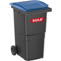 Afvalcontainer Met 2 Wielen - 240 L Blauw Deksel, - Sulo