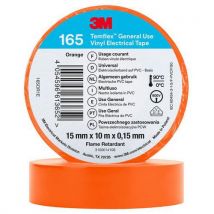 Temflex 165 Isolatietape 10 M X 15 Mm Oranje, - 3M
