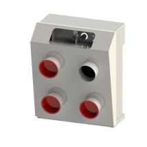 FTM Technologies - Afzuigsysteem 4 uitgangen + koolstoffilter - Laboratorium & giftige stoffen - 600 m³/h